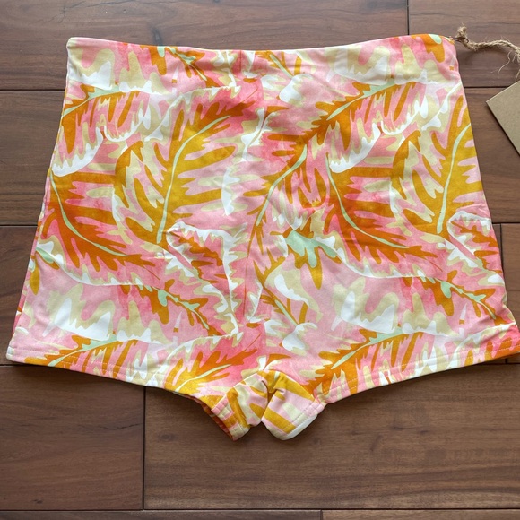 Stone Fox Swim Rio Swim Bottom Hot Tropix Size L - Picture 7 of 10